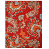 Rugsotic Carpets Hand Tufted Wool Area Rug Floral