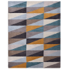 Rugsotic Carpets Hand Tufted Wool Area Rug Geometirc