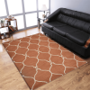 Rugsotic Carpets Hand Tufted Wool Area Rug Geometirc