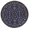 Rugsotic Carpets Hand Tufted Wool Round Area Rug Oriental