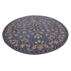 Rugsotic Carpets Hand Tufted Wool Round Area Rug Oriental