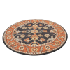 Rugsotic Carpets Hand Tufted Wool Round Area Rug Oriental