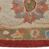 Rugsotic Carpets Hand Tufted Wool Round Area Rug Oriental