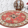 Rugsotic Carpets Hand Tufted Wool Round Area Rug Oriental