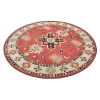 Rugsotic Carpets Hand Tufted Wool Round Area Rug Oriental
