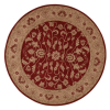 Rugsotic Carpets Hand Tufted Wool Round Area Rug Oriental
