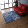 Rugsotic Carpets Hand Tufted Wool Square Area Rug Contemporary