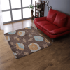Rugsotic Carpets Hand Tufted Wool Square Area Rug Floral