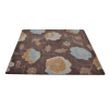 Rugsotic Carpets Hand Tufted Wool Square Area Rug Floral