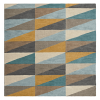 Rugsotic Carpets Hand Tufted Wool Square Area Rug Geometric