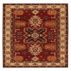 Rugsotic Carpets Hand Tufted Wool Square Area Rug Oriental