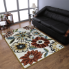 Rugsotic Carpets Hand Tufted Wool Area Rug Floral