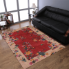 Rugsotic Carpets Hand Tufted Wool Area Rug Floral