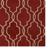 Rugsotic Carpets Hand Tufted Wool Area Rug Geometric