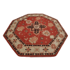 Rugsotic Carpets Hand Tufted Wool Octagon Area Rug Oriental
