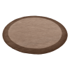 Rugsotic Carpets Hand Tufted Wool Round Area Rug Contemporary