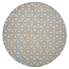Rugsotic Carpets Hand Tufted Wool Round Area Rug Contemporary