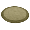 Rugsotic Carpets Hand Tufted Wool Round Area Rug Contemporary