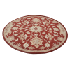 Rugsotic Carpets Hand Tufted Wool Round Area Rug Contemporary