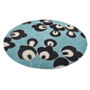 Rugsotic Carpets Hand Tufted Wool Round Area Rug Floral