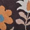Rugsotic Carpets Hand Tufted Wool Round Area Rug Floral