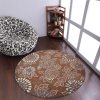 Rugsotic Carpets Hand Tufted Wool Round Area Rug Floral