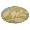 Rugsotic Carpets Hand Tufted Wool Round Area Rug Floral