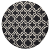 Rugsotic Carpets Hand Tufted Wool Round Area Rug Geometric