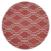 Rugsotic Carpets Hand Tufted Wool Round Area Rug Geometric