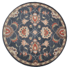 Rugsotic Carpets Hand Tufted Wool Round Area Rug Oriental
