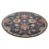 Rugsotic Carpets Hand Tufted Wool Round Area Rug Oriental