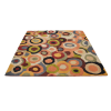 Rugsotic Carpets Hand Tufted Wool Square Area Rug Contemporary