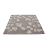 Rugsotic Carpets Hand Tufted Wool Square Area Rug Floral