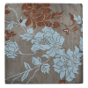 Rugsotic Carpets Hand Tufted Wool Square Area Rug Floral