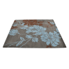 Rugsotic Carpets Hand Tufted Wool Square Area Rug Floral
