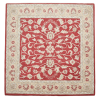 Rugsotic Carpets Hand Tufted Wool Square Area Rug Oriental