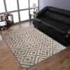 Rugsotic Carpets Hand Woven Kilim Jute Eco-friendly Area Rug Geometric