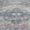 Rugsotic Carpets Machine Woven Crossweave Polyester Multicolor Area Rug Oriental