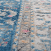 Rugsotic Carpets Machine Woven Crossweave Polyester Multicolor Area Rug Oriental