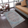 Rugsotic Carpets Machine Woven Crossweave Polyester Area Rug Oriental