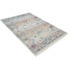 Rugsotic Carpets Machine Woven Crossweave Polyester Multicolor Area Rug Oriental