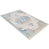 Rugsotic Carpets Machine Woven Crossweave Polyester Multicolor Area Rug Oriental