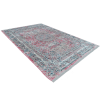 Rugsotic Carpets Machine Woven Crossweave Polyester Multicolor Area Rug Oriental
