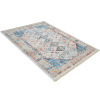Rugsotic Carpets Machine Woven Crossweave Polyester Multicolor Area Rug Oriental