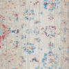 Rugsotic Carpets Machine Woven Crossweave Polyester Multicolor Area Rug Oriental