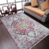 Rugsotic Carpets Machine Woven Crossweave Polyester Area Rug Oriental