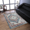Rugsotic Carpets Machine Woven Crossweave Polyester Area Rug Oriental