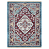 Rugsotic Carpets Machine Woven Crossweave Polyester Area Rug Oriental