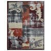 Rugsotic Carpets Machine Woven Heatset Polypropylene Area Rug Floral