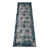 Rugsotic Carpets Machine Woven Heatset Polypropylene 3'2''x10' Runner Area Rug Abstract
